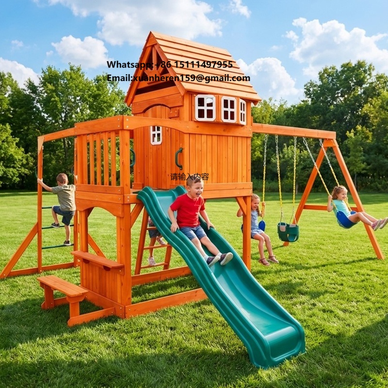 Kids Outdoor Climbing Frame - Большой уличный игровой комплекс для детей: