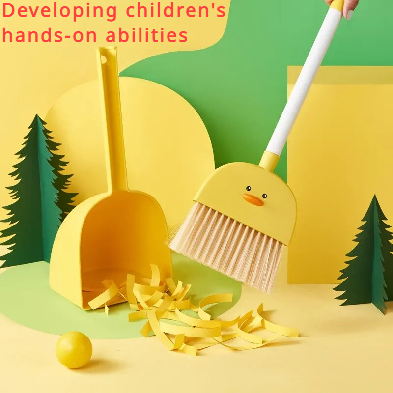 Kids Outdoor Broom - Пищевой полипропилен, детский мини-совок для метлы,