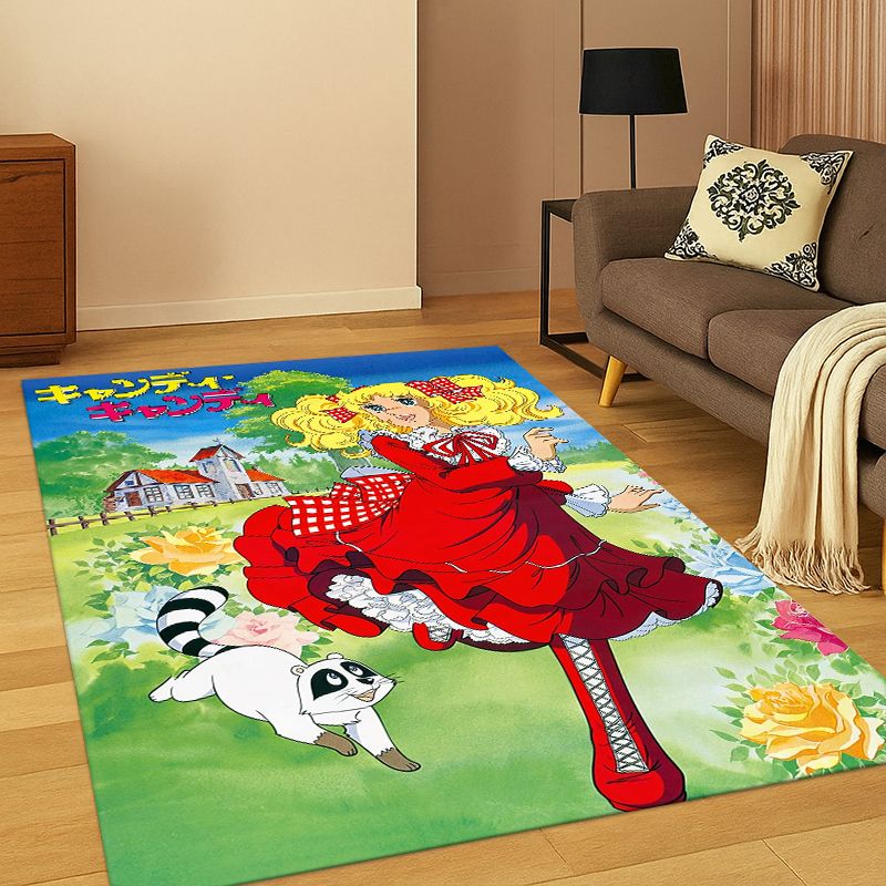 Kids Outdoor Area - Коврик Kawaii Candy Candy Girl с