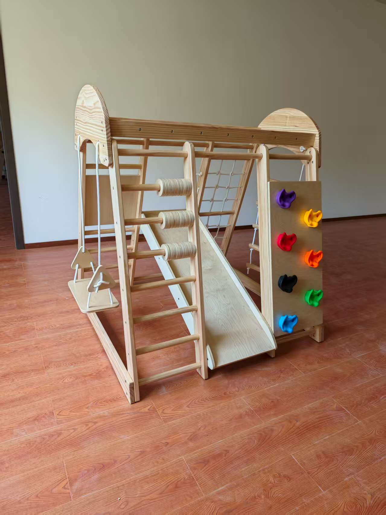 Деревянный детский игровой ком – обзор и цена Kids Outdoor Climbing Frame