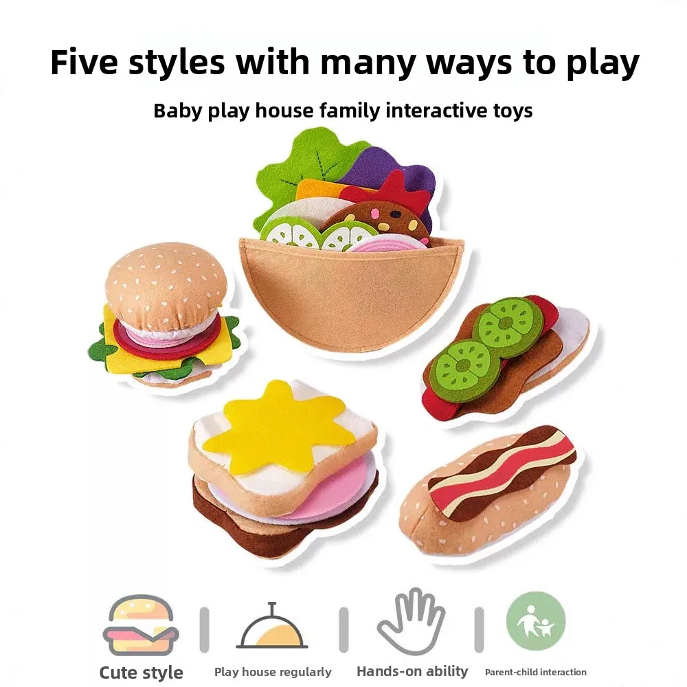 Набор игрушечной еды: бургер и – обзор и цена Kids Outdoor Kitchen Accessories