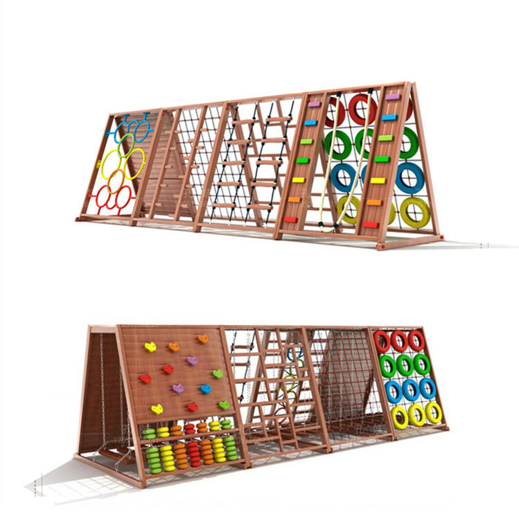 Уличный деревянный игровой ком – обзор и цена Kids Outdoor Climbing Frame