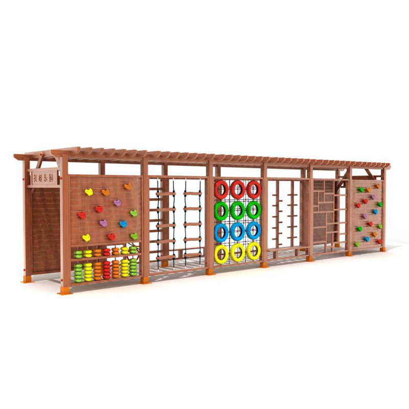 Уличный деревянный игровой ком – обзор и цена Kids Outdoor Climbing Frame